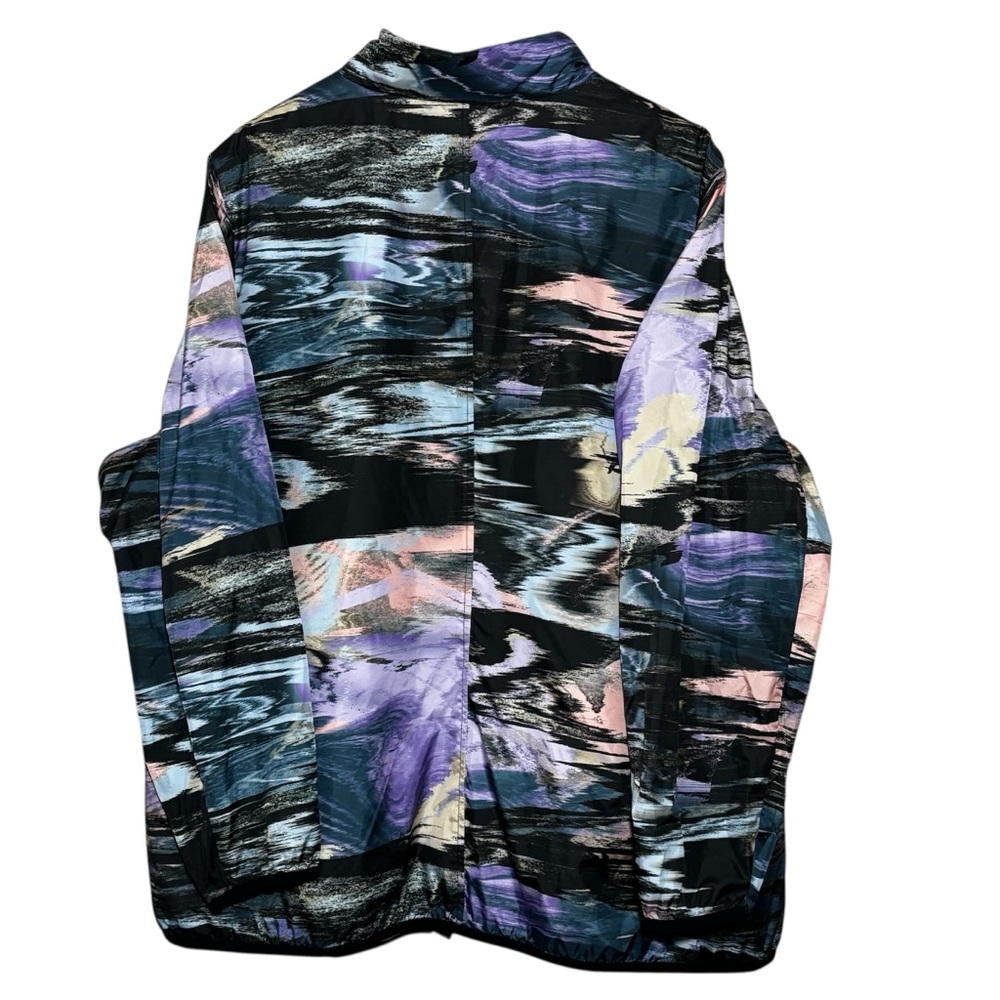 Happy Camper by Torrid lightweight multi-color abstract jacket. Women’s 3X - Picture 7 of 7